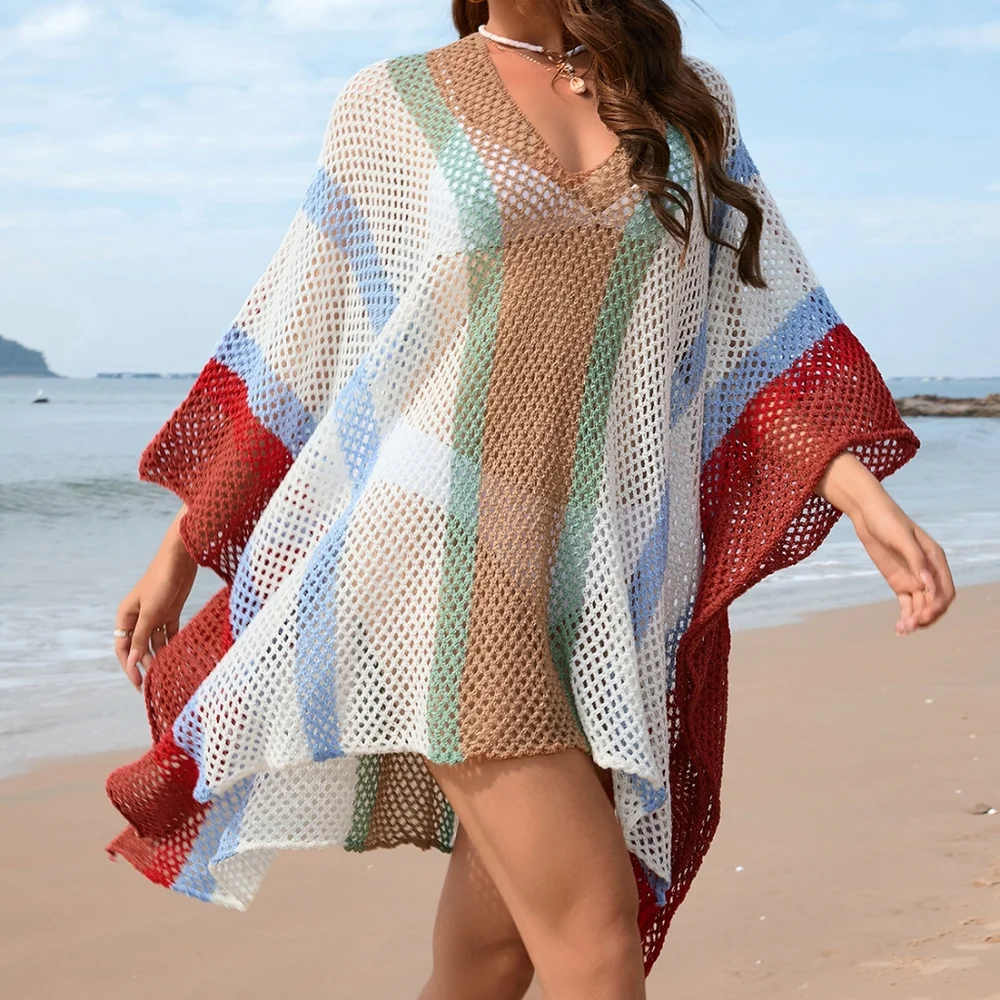 Luminous Sands Openwork Coverup - White